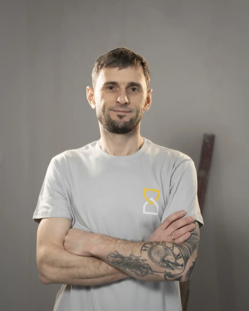 Członek ekipy Remtime — projekty wnętrz Warszawa, remont Warszawa